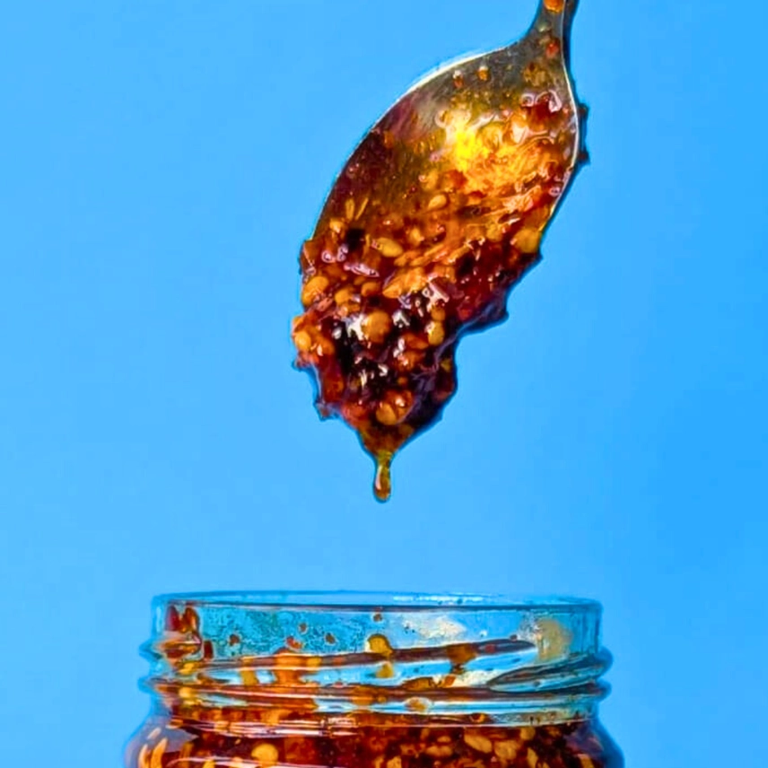 Agave Chilli Crisp – Sweet & Spicy Chili Crunch | Trouble & Spice
