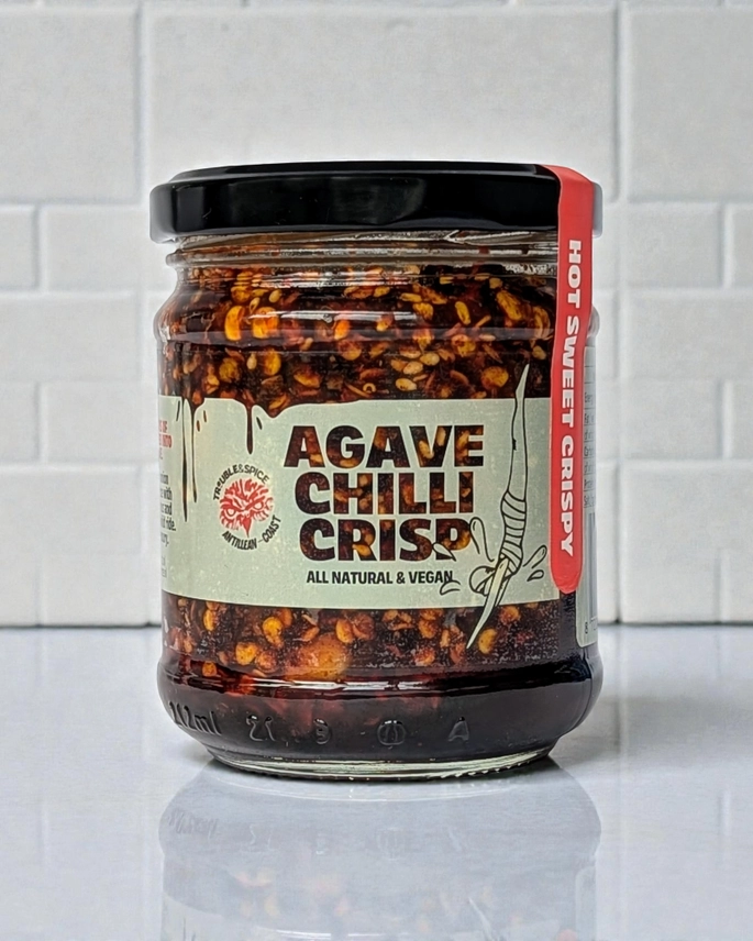 Agave Chilli Crisp – Sweet & Spicy Chili Crunch | Trouble & Spice